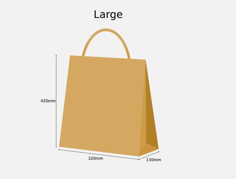 Brown Paper Bags with Twist Handles for Shopping, Gifting, and Takeaways 2