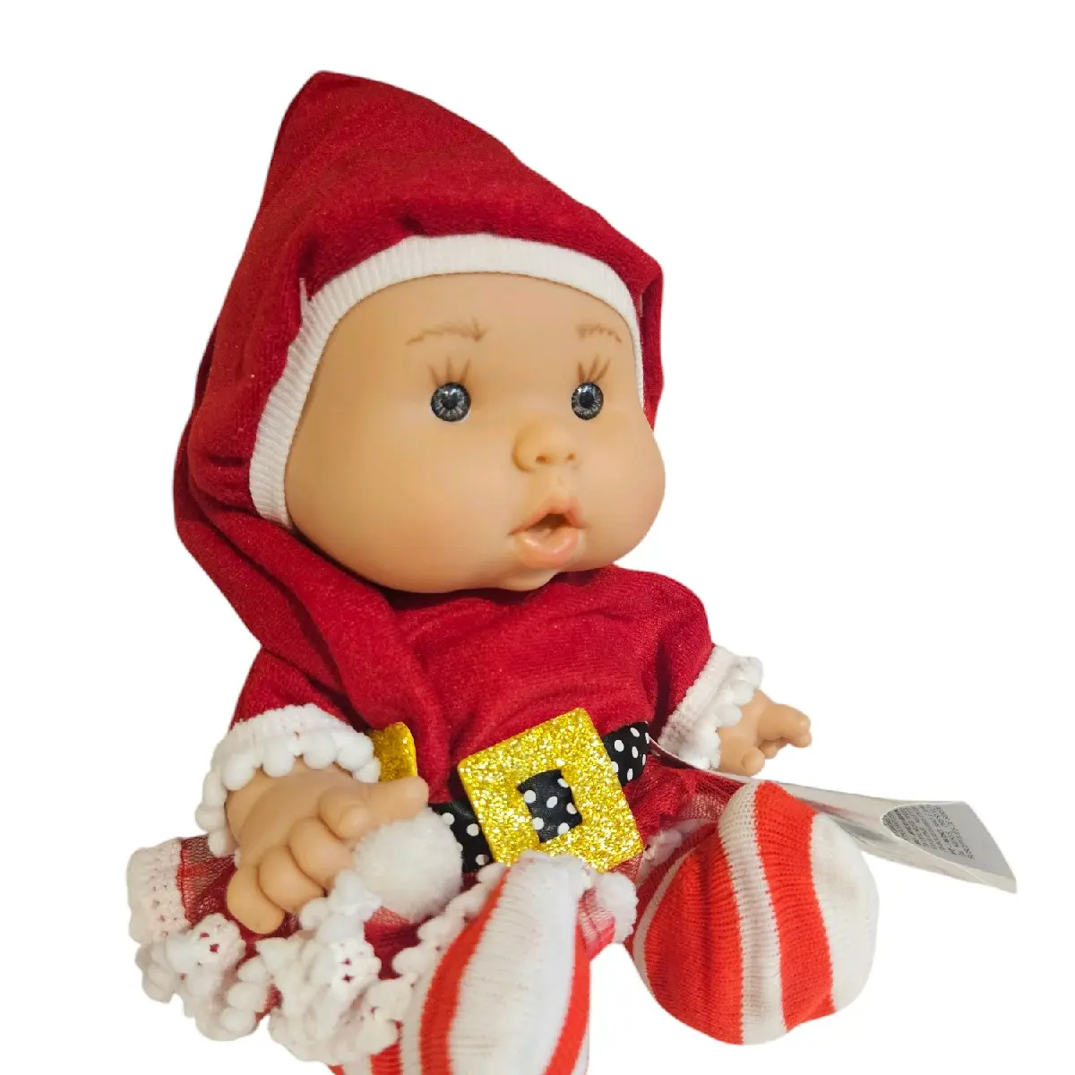 Mini Christmas Doll - Handcrafted Traditional Toy