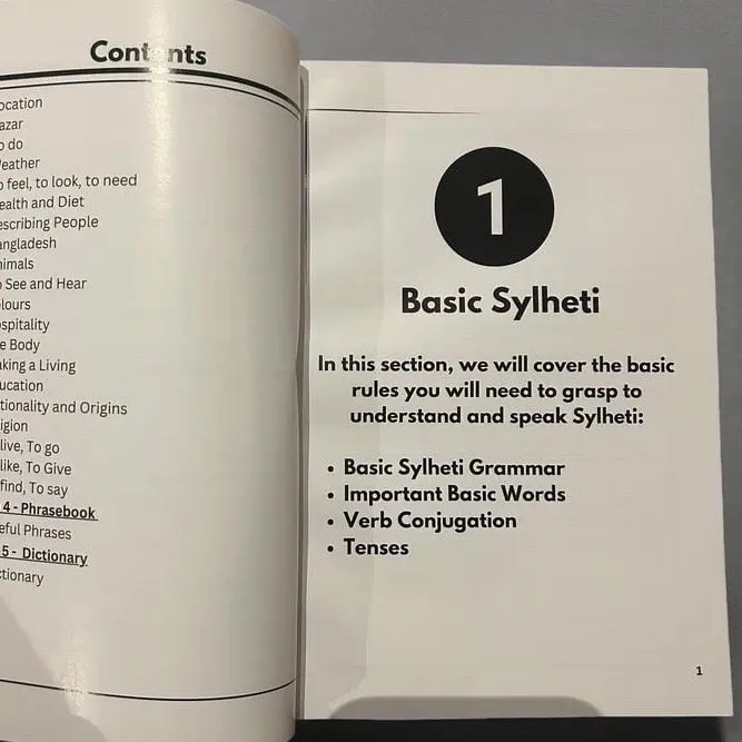 Learn Sylheti - An Essential Guide to Sylheti Grammar, Vocabulary and Conversation Textbooks bengali books 3