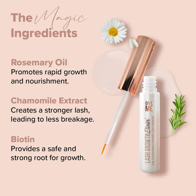 Give Me- Lash Growth Elixir & Eyelash Curler Set 1