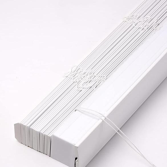 Royal Home Furnishing White Faux Wood Venetian Blinds String blinds  - Perfect for Your Home Decor 2