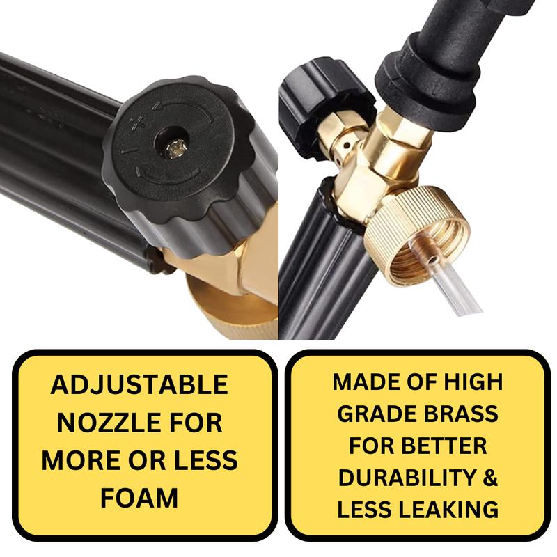 Snow Foam Lance Gun For Karcher K2-K7 Cannon Car Pressure Washer Washing Bottle pressurewasher spraybottle For highpressure washing 5