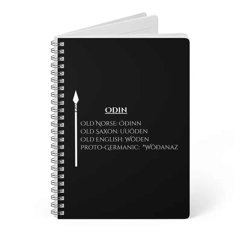 Odin, Softcover Notebook, A5 2
