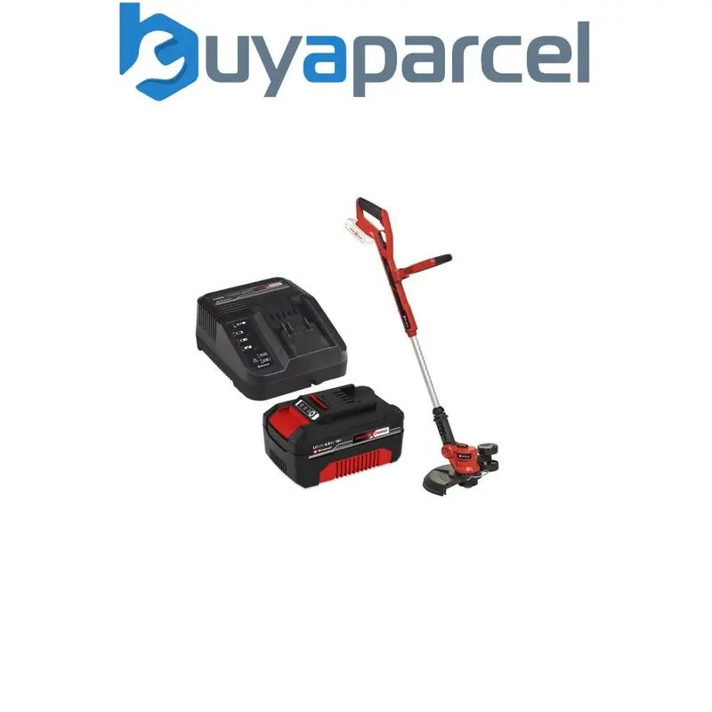 Einhell PXC Cordless Strimmer Grass Trimmer 30cm Lawn + 1 x 4Ah Battery Kit 0
