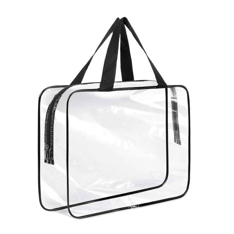 ASAB Transparent PVC Travel Organiser Bags 3PC 3