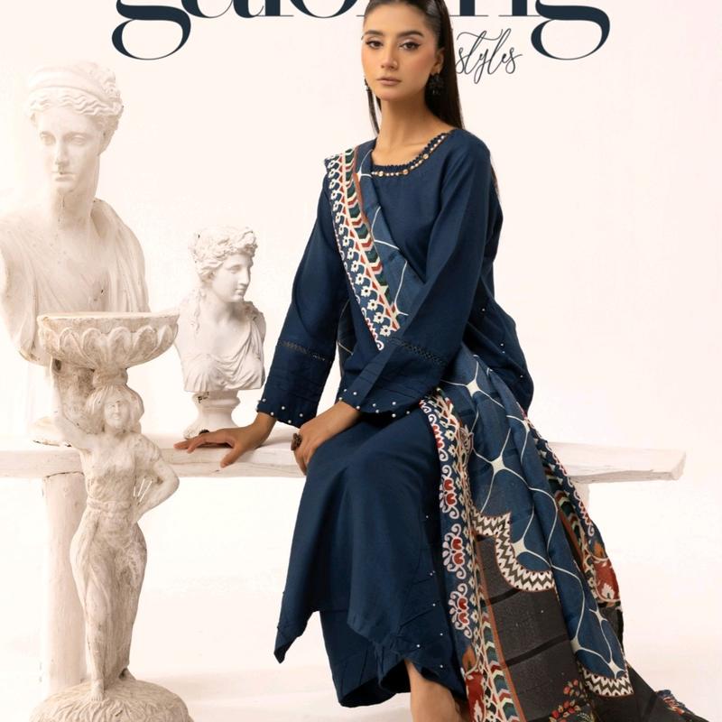 SOPHIA DHANAK SUITS WITH PRINTED SHAWLS 5