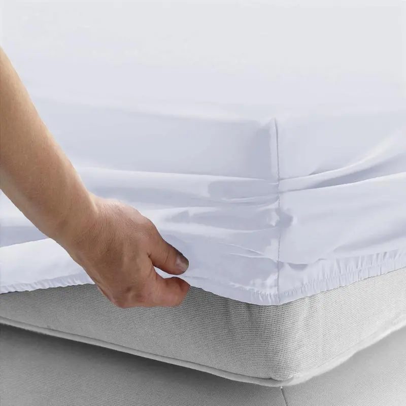 Extra Deep 30cm Fitted Sheet 100% Poly Cotton Single Double King Size Bed Sheets FULLY ELASTICATED 1