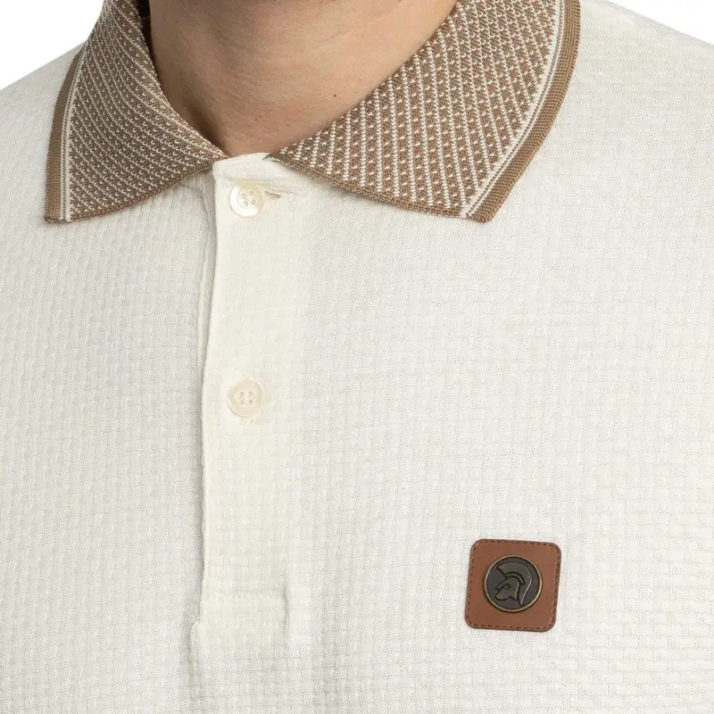 Jacquard short sleeve polo shirt Trojan mod collection 2