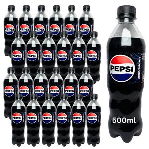 Pepsi Max Zero Sugar Maximum Taste - Pack of 24 x 500ml Bottles - Fresh New Look Same Great Taste Beverage