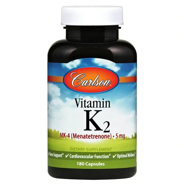 Vitamin K2 MK-4, 5mg - 180 caps 1