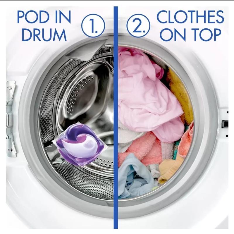 Bold All in One Pods - 140 Washes  3.72KG, Brilliantly Clean - All in On Detergent, Lavender & Camomile 4