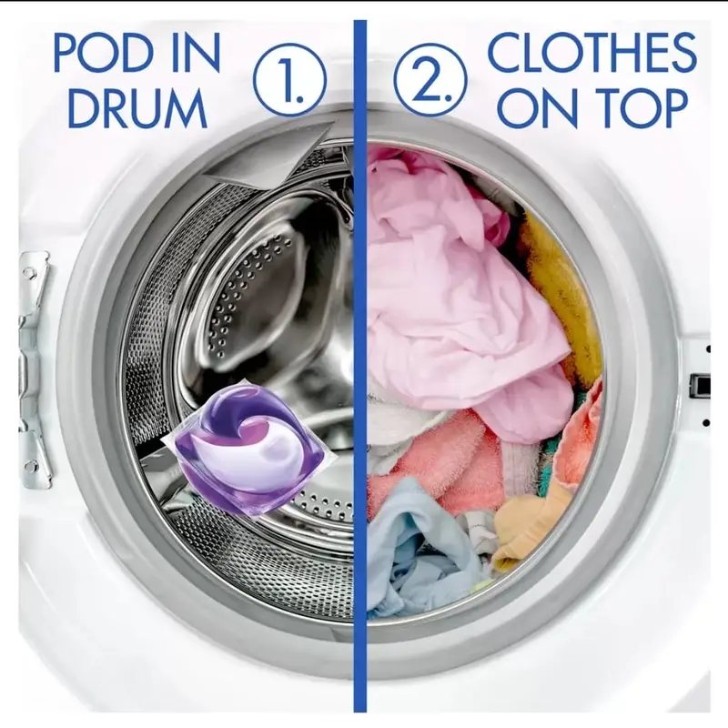 Bold All in One Pods - 140 Washes  3.72KG, Brilliantly Clean - All in On Detergent, Lavender & Camomile 4