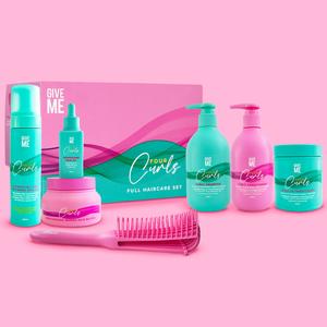 Give Me- Four Curls Full Haircare Set- Cleansing Haircare