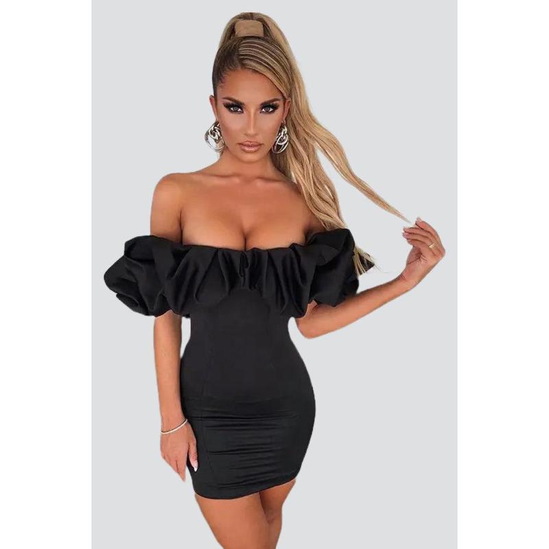 Keira | Ruffle Bodycon Dress 4