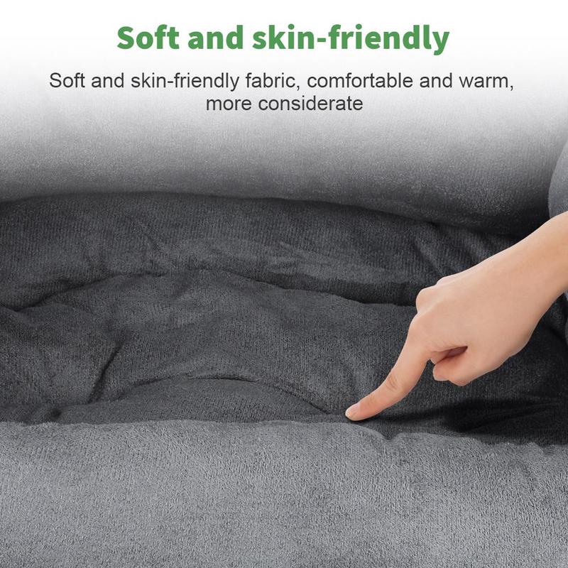 [UK Stock] S-2XL Pet Sofa Dog Bed - Deep Sleep Pet House, Thickened Warm Cat Mat, Small Kennel, Winter Blanket 4