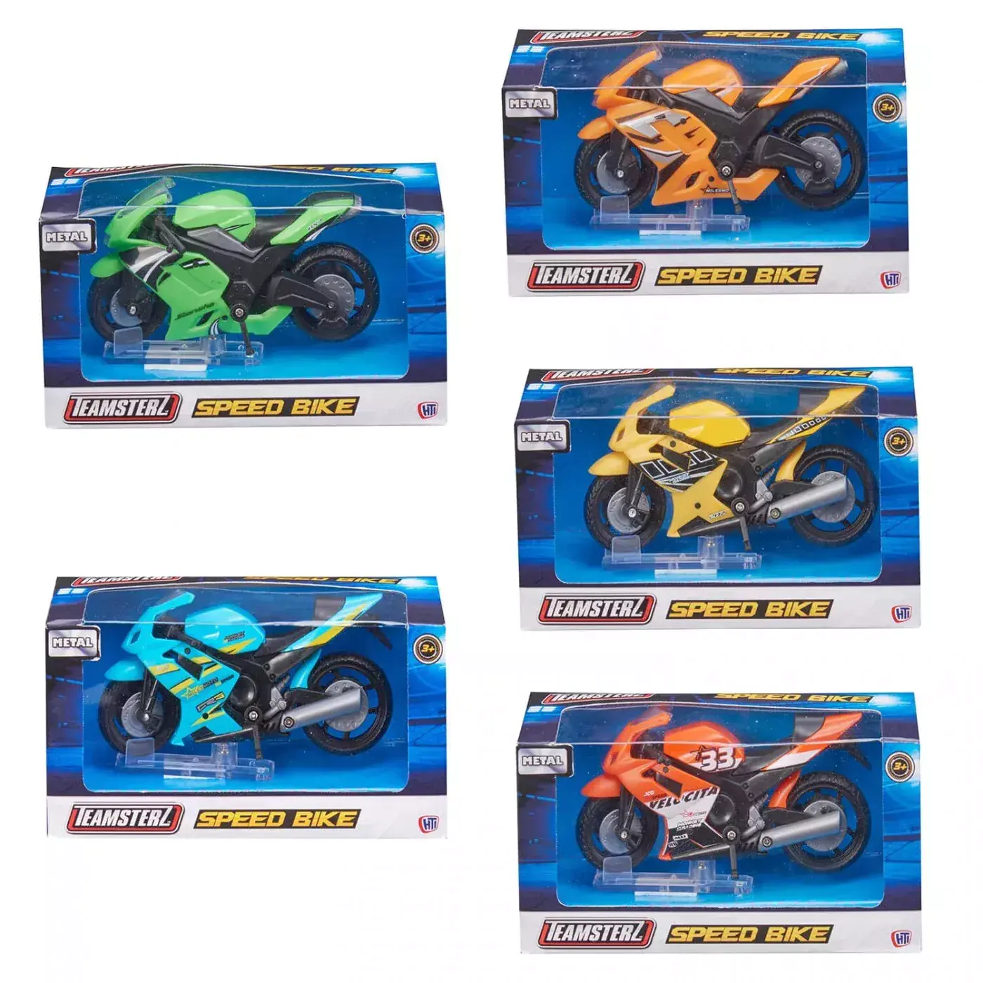 Teamsterz Speed Motorbike Motorcycle Toy Racing Bike Toys Boy Kids Birthday Gift
