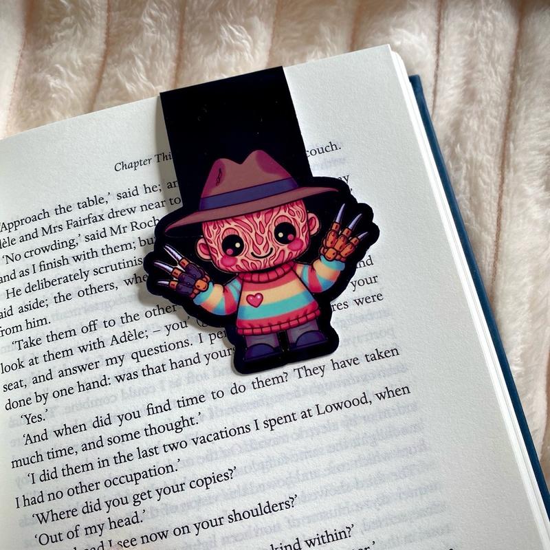 Sweet Dreams Slasher Magnetic Bookmark - Perfect for Horror Fans 1