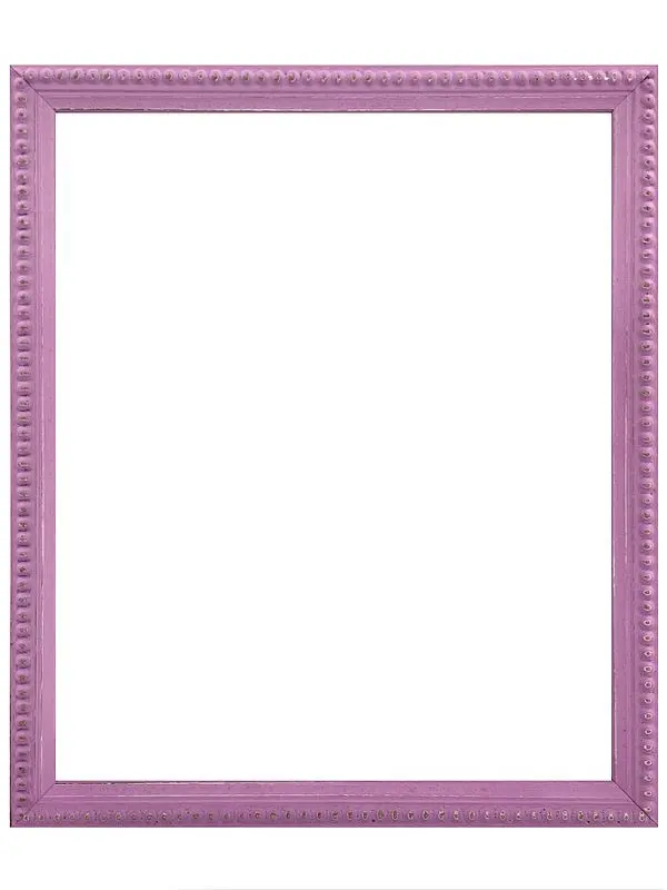 Crown Purple Bobbin Wooden Picture Frame 7x5 Inch 0