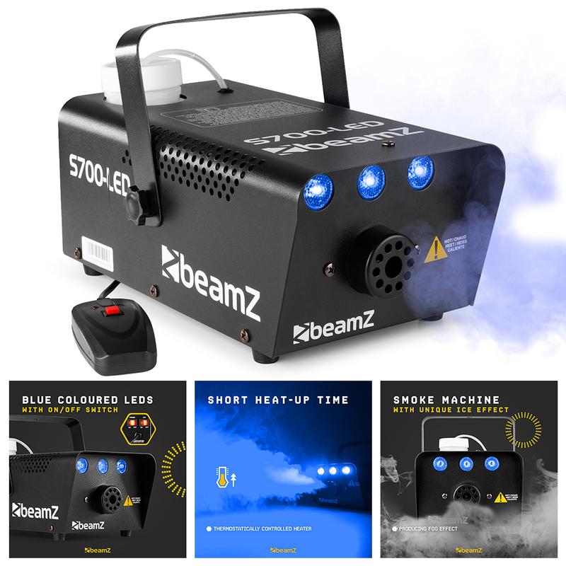 BeamZ S700-LED Ice Effect Smoke Machine 0