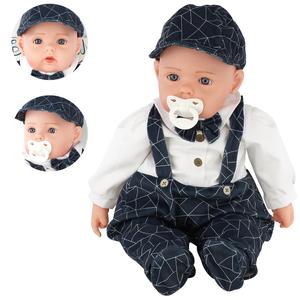 BiBi Doll "Pebble" (Suave) Lifelike Large Size 20" Soft Bodied Baby Doll Girls Boys Toy With Dummy & Sounds Toy Doll for Ages 18 Months +Doll for Ages 18 Months +
