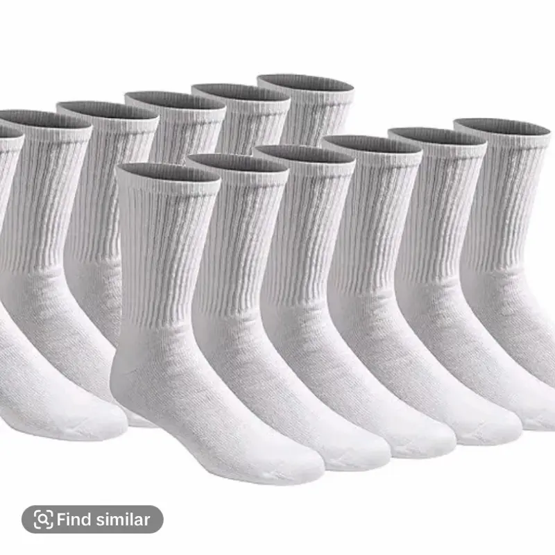 Mens Work Boot Socks Performance Warm Thick Cushionon for Men - Menswear Day Long Multicolor Plain Beige 0