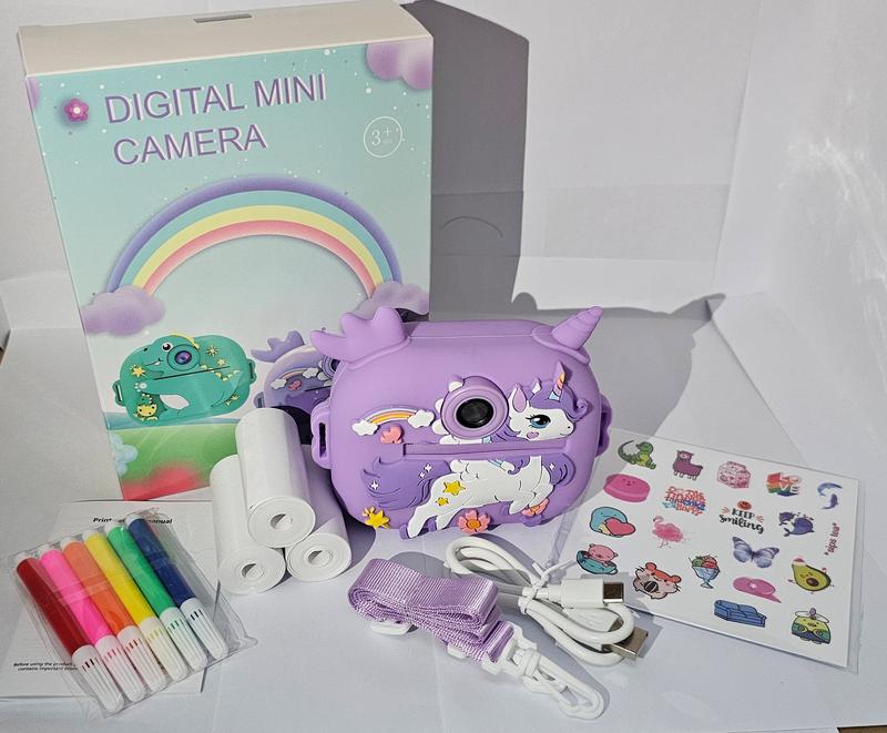 Kids Camera | Instant Print Camera for Kids | Rechargeable | DIY Photo & Video Camera | Gift for Boys & Girls 4