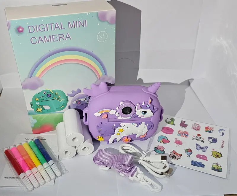 Kids Camera | Instant Print Camera for Kids | Rechargeable | DIY Photo & Video Camera | Gift for Boys & Girls 4