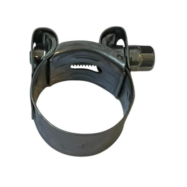 10 x Genuine Mikalor Supra W2 91-97mm (Stainless steel band and bridge with a plated bolt) Heavy Duty Bolt Clamps 3