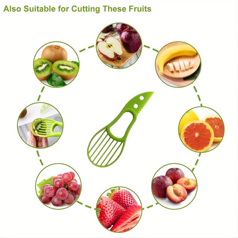 Product Introduction of 3-in-1 Avocado Slicer Peel Core and Slice Hass Avocados Effortlessly 3