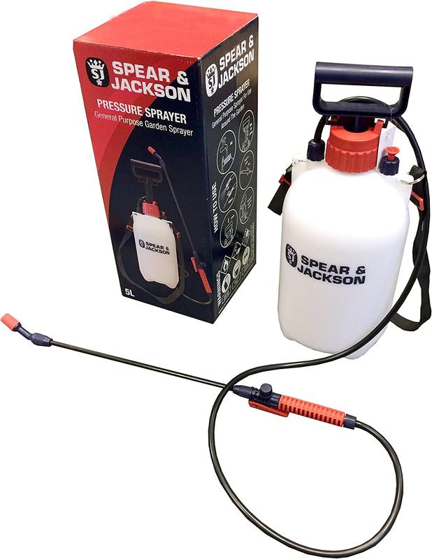 Spear & Jackson 5 Litre Pump Action Pressure Sprayer 4