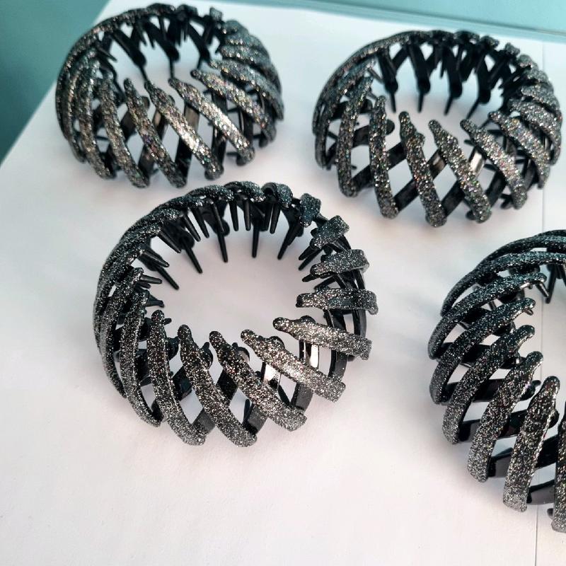 Bird Nest Hairpin Expandable Multifunctional Plastic Daily Casual 5