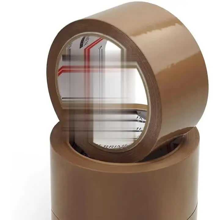 Strong Heavy Duty Roll Pack Packaging Tape, Secure Sticky Sealing Tape for Parcel Boxes, Moving Boxes, Large Postal Bags for Long Term Storage, (48MM x 66M) (3 rolls)