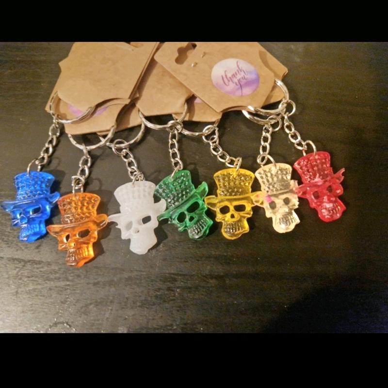Resin Keyring Key Chain UV - Perfect for Keys and Accessories 3
