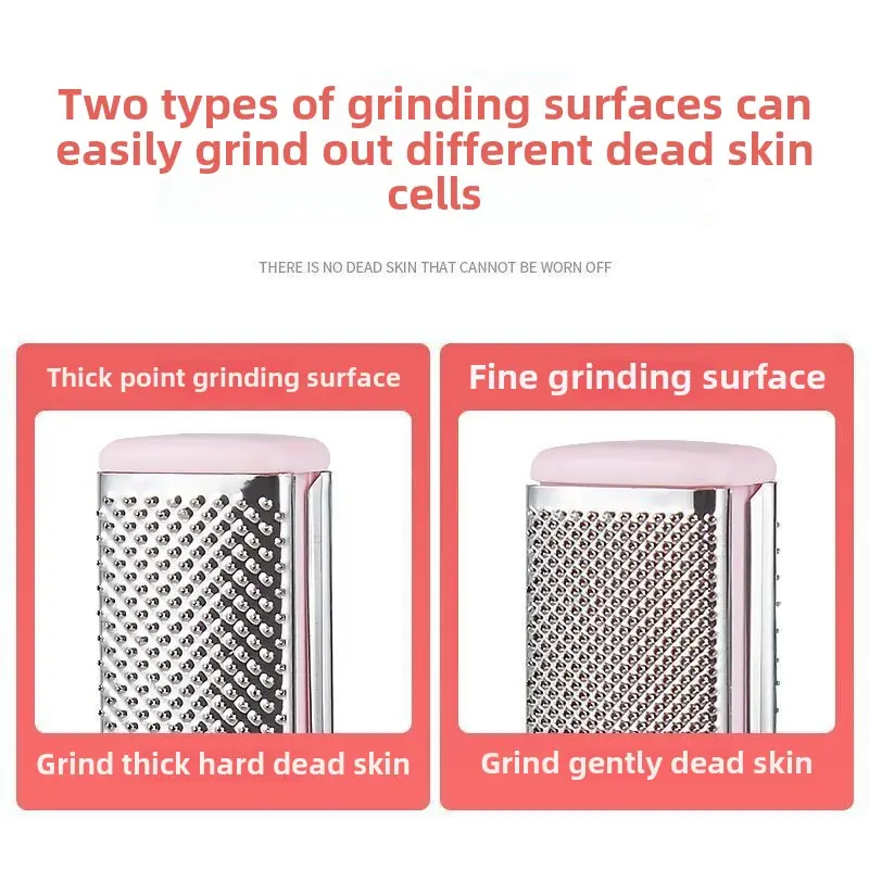 【 Luxury Gift 3】Double-sided foot rub tool Remove dead skin pedicure tool remove callus pedicure tool remove callus pedicure tool rub board pedicure tool Manicure Nail 4