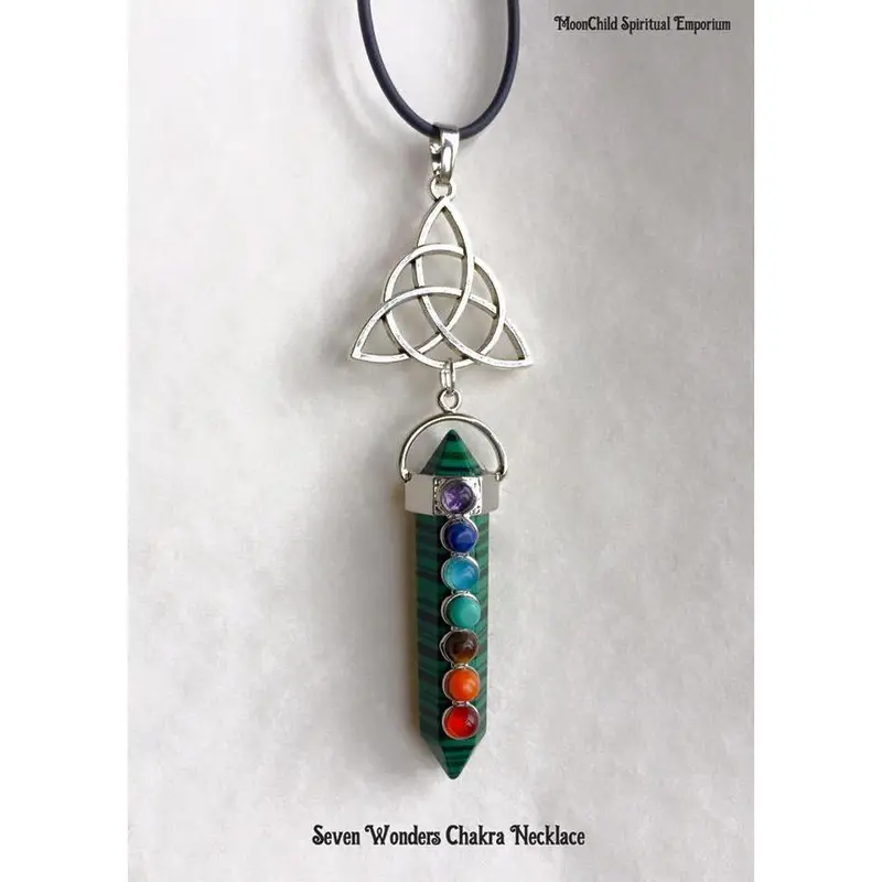 Seven Wonders Necklace ~ Choice of Charm & Crystal 2