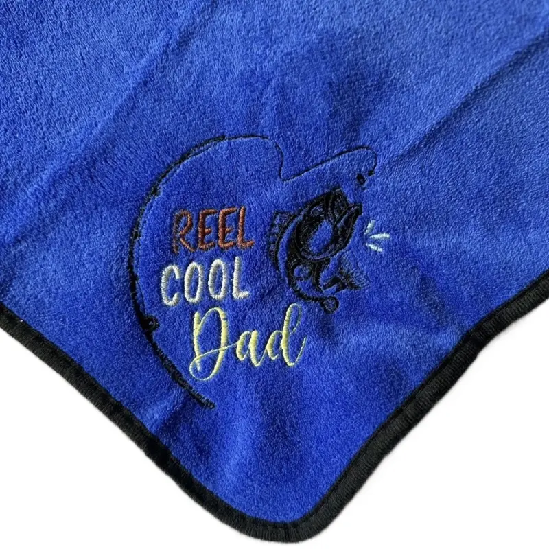 Reel Cool Dad Fishing Towel - Perfect Gift for Fishing Enthusiasts 0