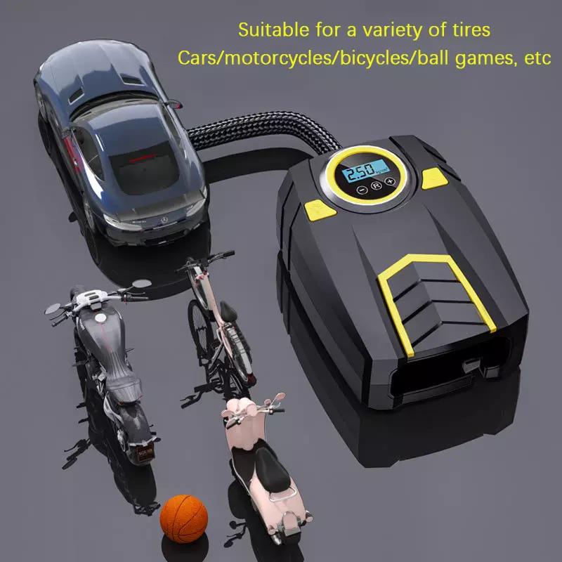 Portable 12V 150PSI Electric Corded Car Tyre Inflator Pump - Air Compressor 7