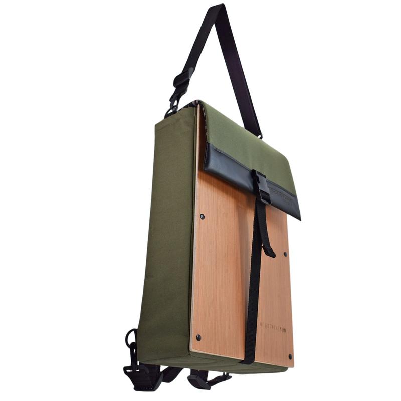 Woodsack Slim Backpack | OLIVE GREEN 8