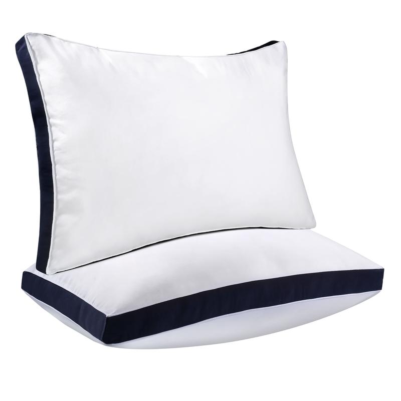 MH Traders Luxury Pillow for Side/Back Sleepers - 2 Pack Ultrabounce Hotel Pillows for Neck and Shoulder Pain Relief - Hypoallergenic Bed Pillows - 50x75cm 1