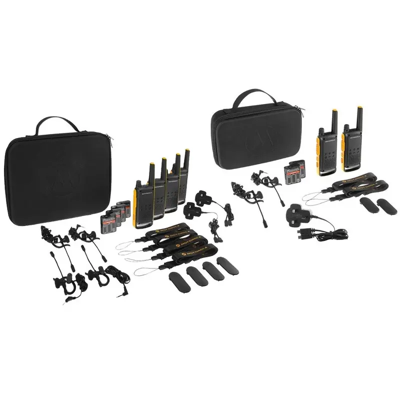 Motorola TALKABOUT T82 Extreme Six Pack Walkie Talkies 2