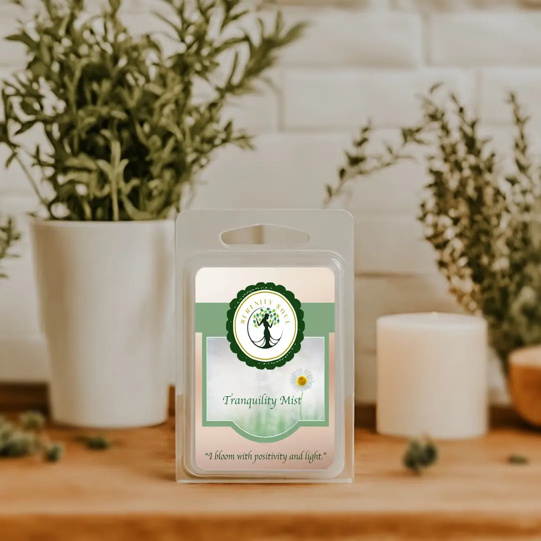 Tranquility Mist Luxury Soy Wax Melt for a Relaxing Aroma