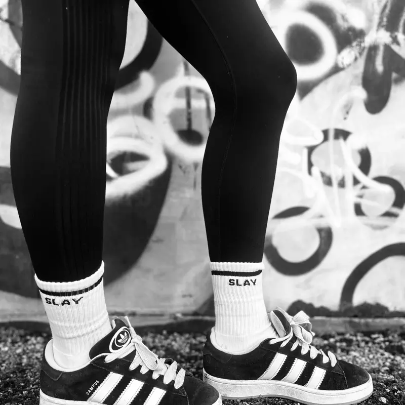 SLAY SOCKS ONE SIZE RECOMMENDED 3-12 (cotton) uni