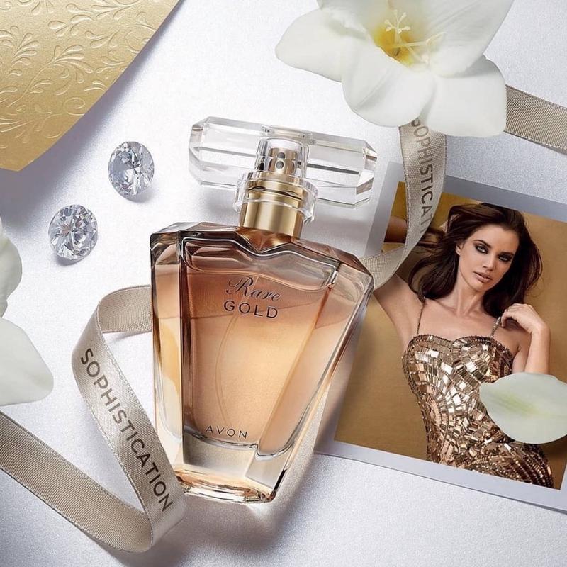 Rare Gold Eau de Parfum by Avon - 50ml. Crown your most glistening look with opulent golden melon, fresh orange flower and indulgent vanilla for a timeless perfume that stays with you all day. 0