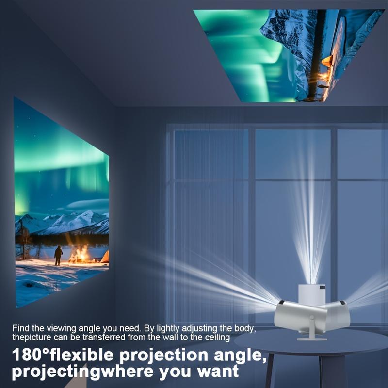 Product Introduction of Magcubic Projector  4K Android 11 260 ANSI UK Plug Allwinner H713 Wireless5.0 1080P 1280*720P Home Cinema Projetor 5