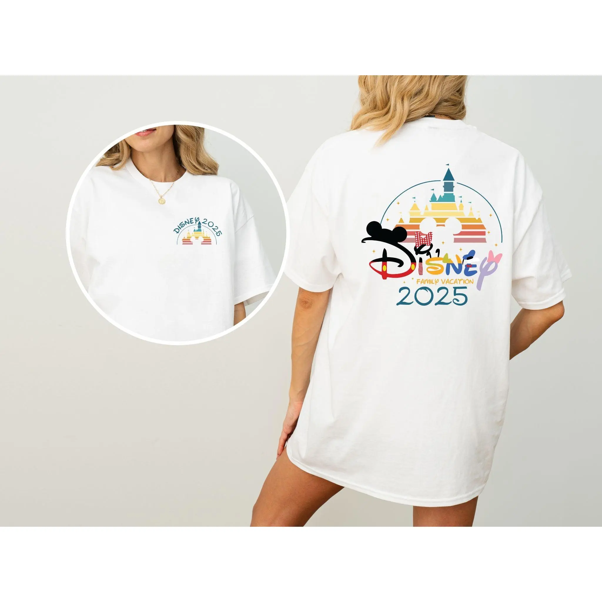 Family Trip 2025 T-Shirt: Kids and Adults Sizes - Perfect for going to Disney