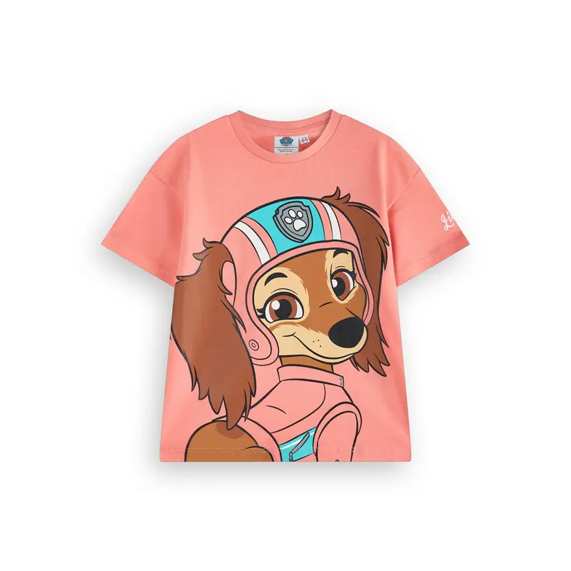 Vanilla Underground x Paw Patrol Girls Multicoloured Big Character Multi-Pack of 3 Short-Sleeved T-Shirts 3