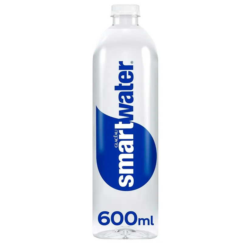 GLACÉAU Smartwater with Electrolytes - 24 X 600ml, Vapour-Distilled British Spring Water 1