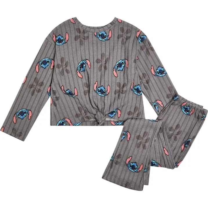Character Kids Lilo And Stitch Soft Rib Top Legging Clothing Set