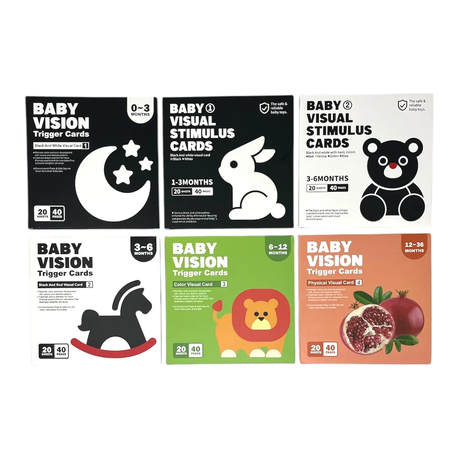 Baby & Infant Flash Cards - Educational Toy for Language Learning