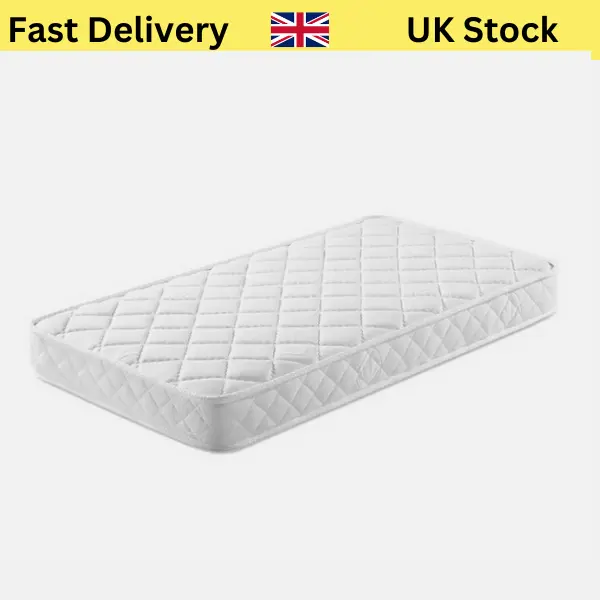 NEW QUILTED BABY COT BED TODDLER MATTRESS WATERPROOF BREATHABLE ALL SIZES
